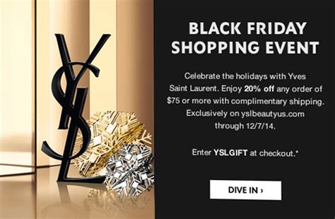 ysl black friday sale|yves saint laurent perfume sale.